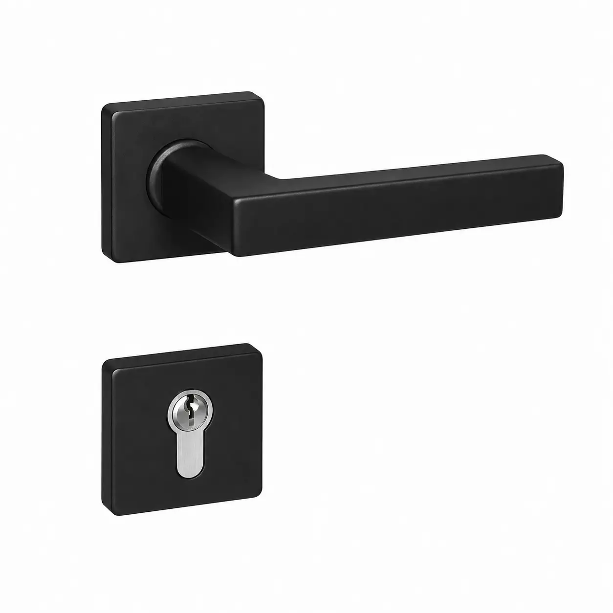 Türdrücker Square Black